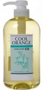 Lebel cool orange hair soap super cool шампунь для волос супер холодный апельсин 600мл