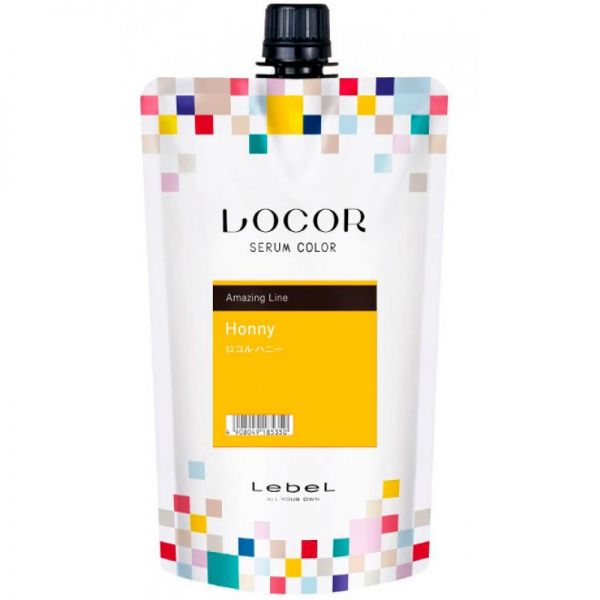 Lebel locor serum color краситель-уход оттеночный медовый 300гр